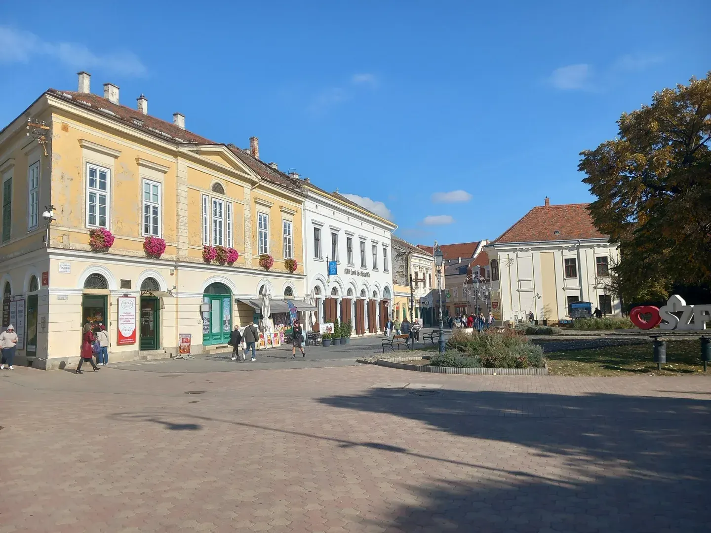 Székesfehérvár történelmi belvárosa