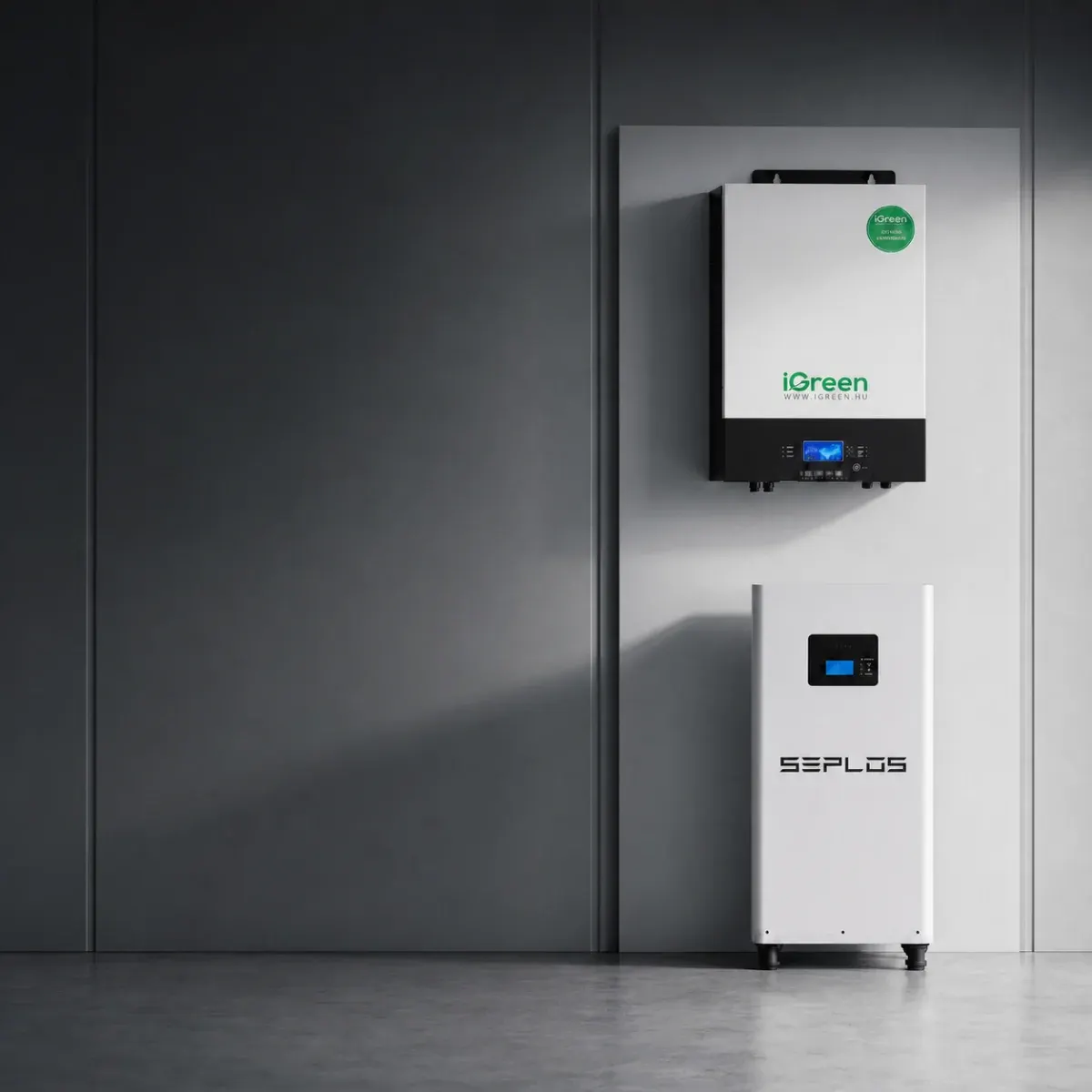 Hibrid napelemes inverter energiatároló rendszerben