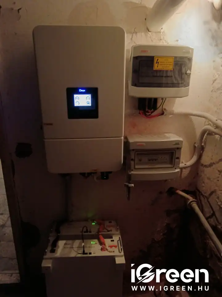 iGreen referencia – napelem és energiatárolás 34