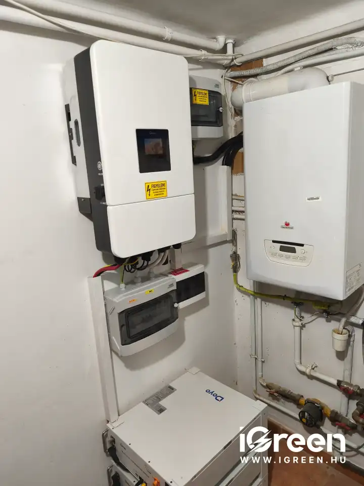 iGreen inverter és elektromos elosztószekrény