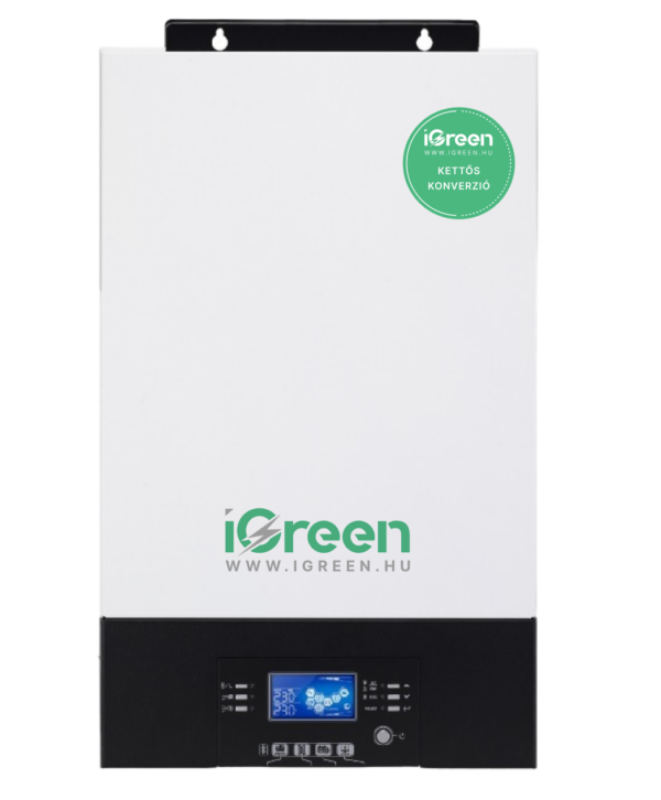 iGreen 3 kW kettős konverziós hibrid napelemes inverter