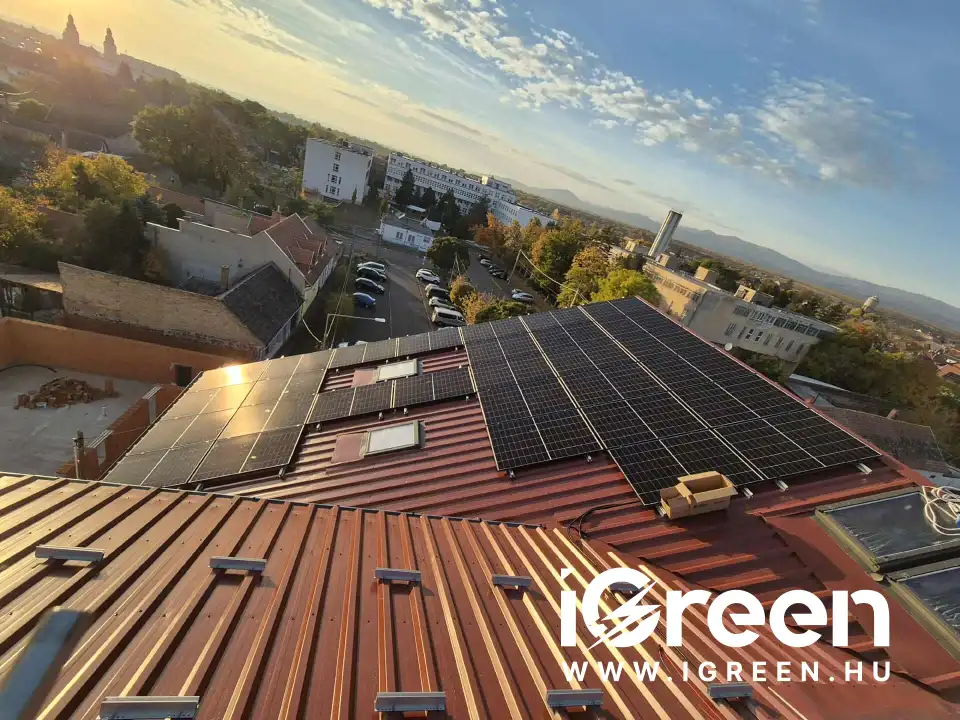 iGreen referencia – kész napelemtelepítés 28
