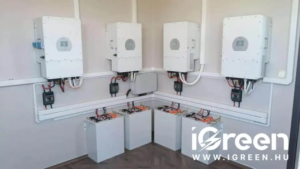 Deye inverterek és energiatárolók – iGreen kivitelezés