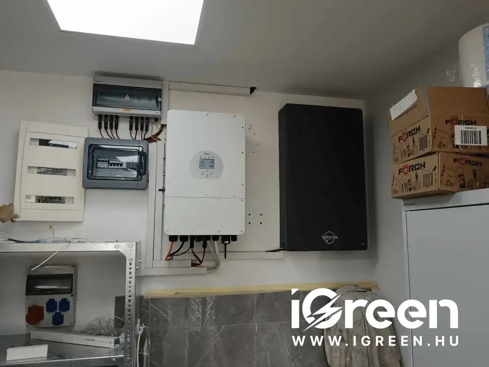 iGreen referencia – hibrid napelemrendszer 21