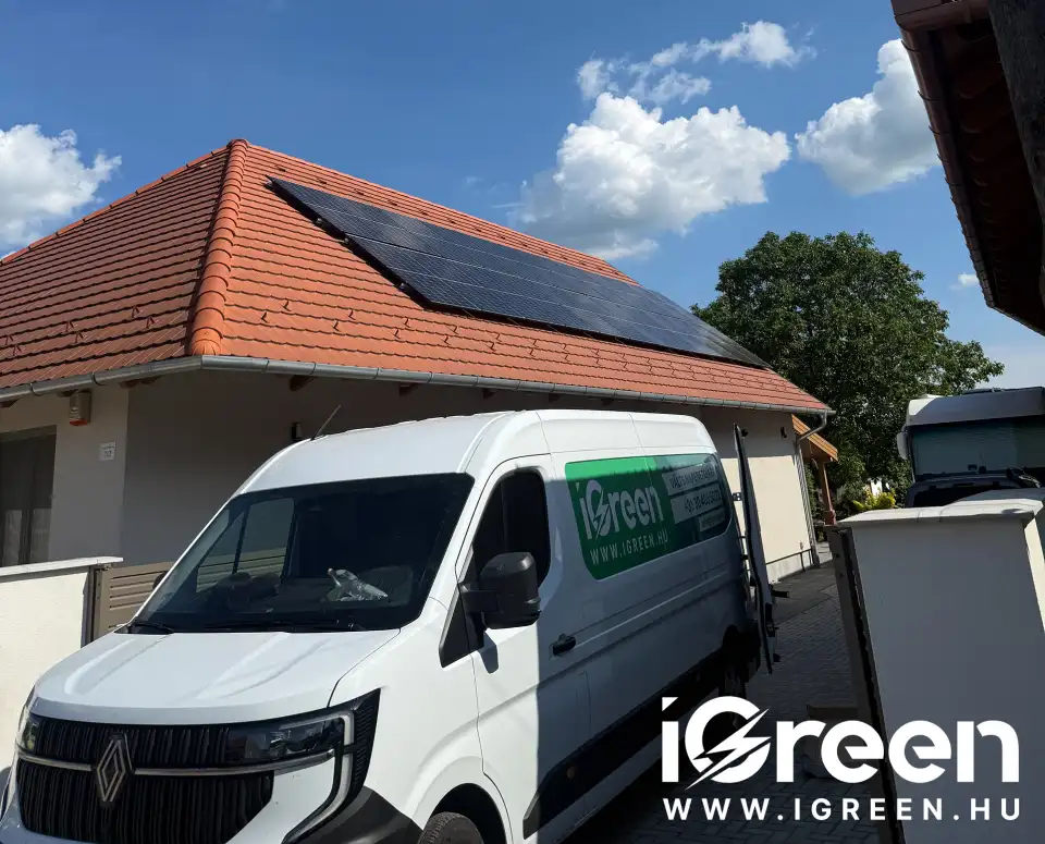 iGreen referencia – elkészült napelemtelepítés 04