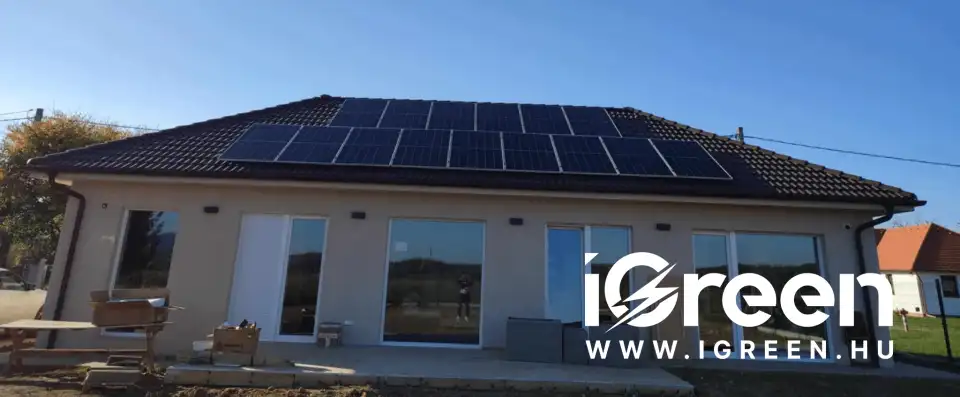 iGreen referencia – kész napelemrendszer 15