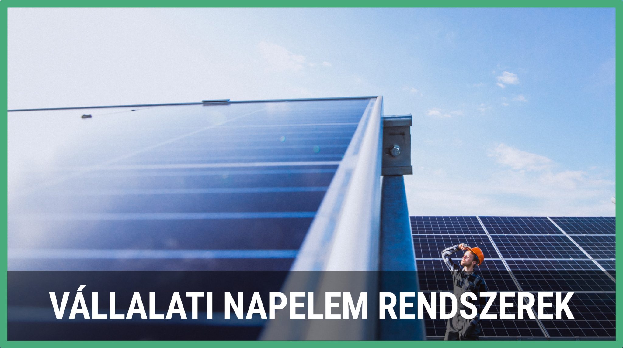 Napelem rendszer - iGreen