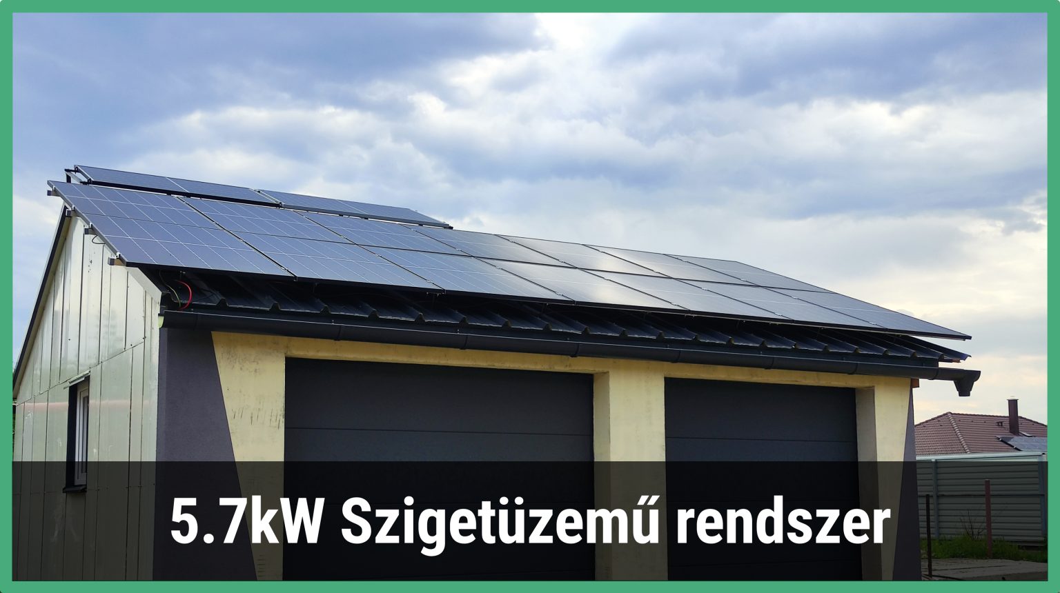 Napelem rendszer - iGreen