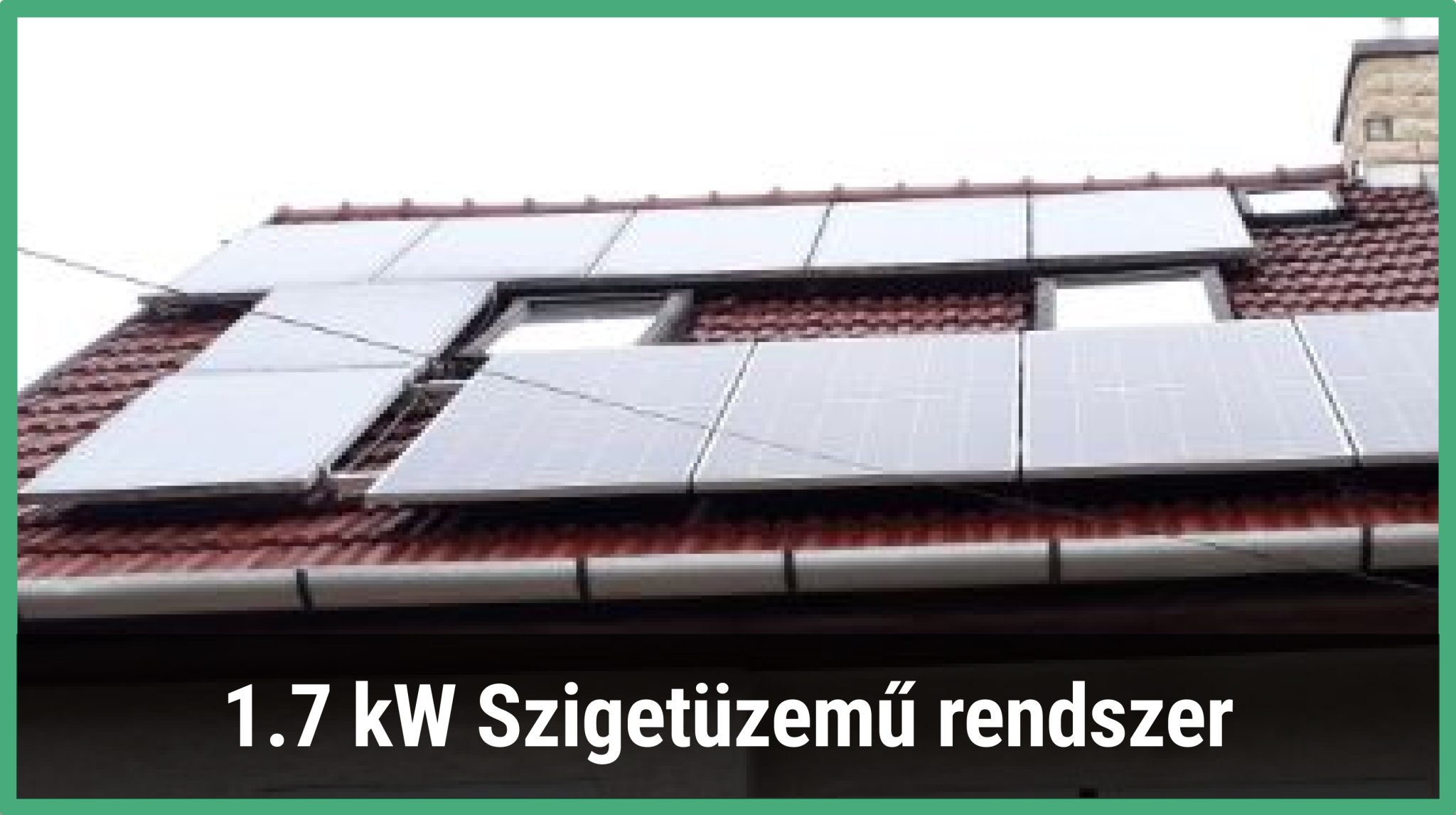 Napelem rendszer - iGreen