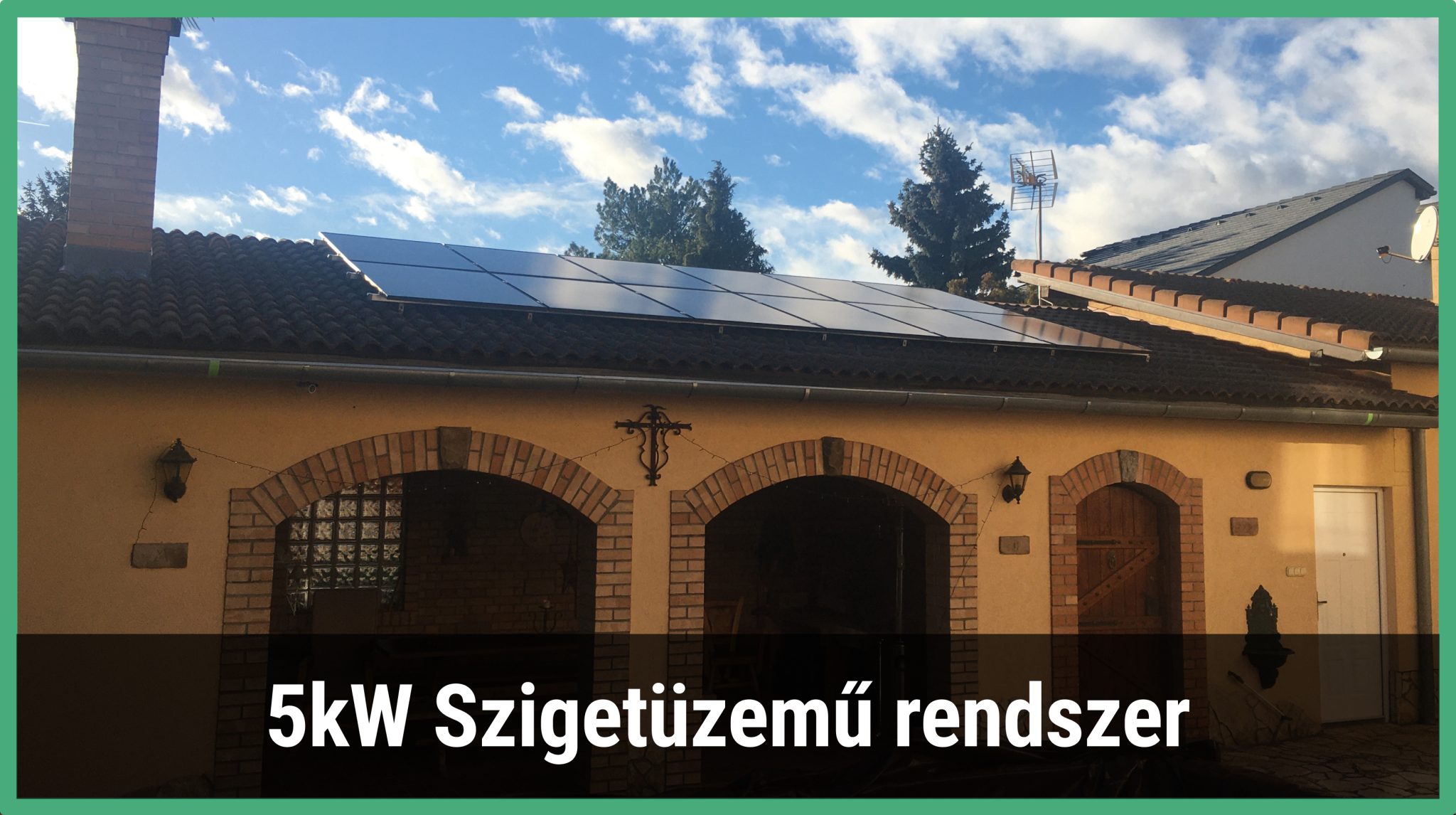 Napelem rendszer - iGreen