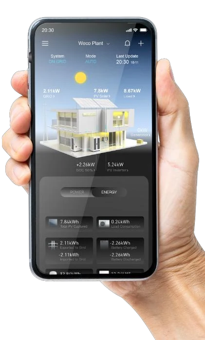 WECO NooR App felügyelet